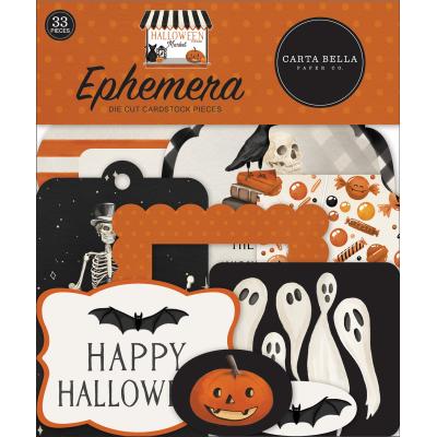 Carta Bella Halloween Market Die Cuts - Ephemera